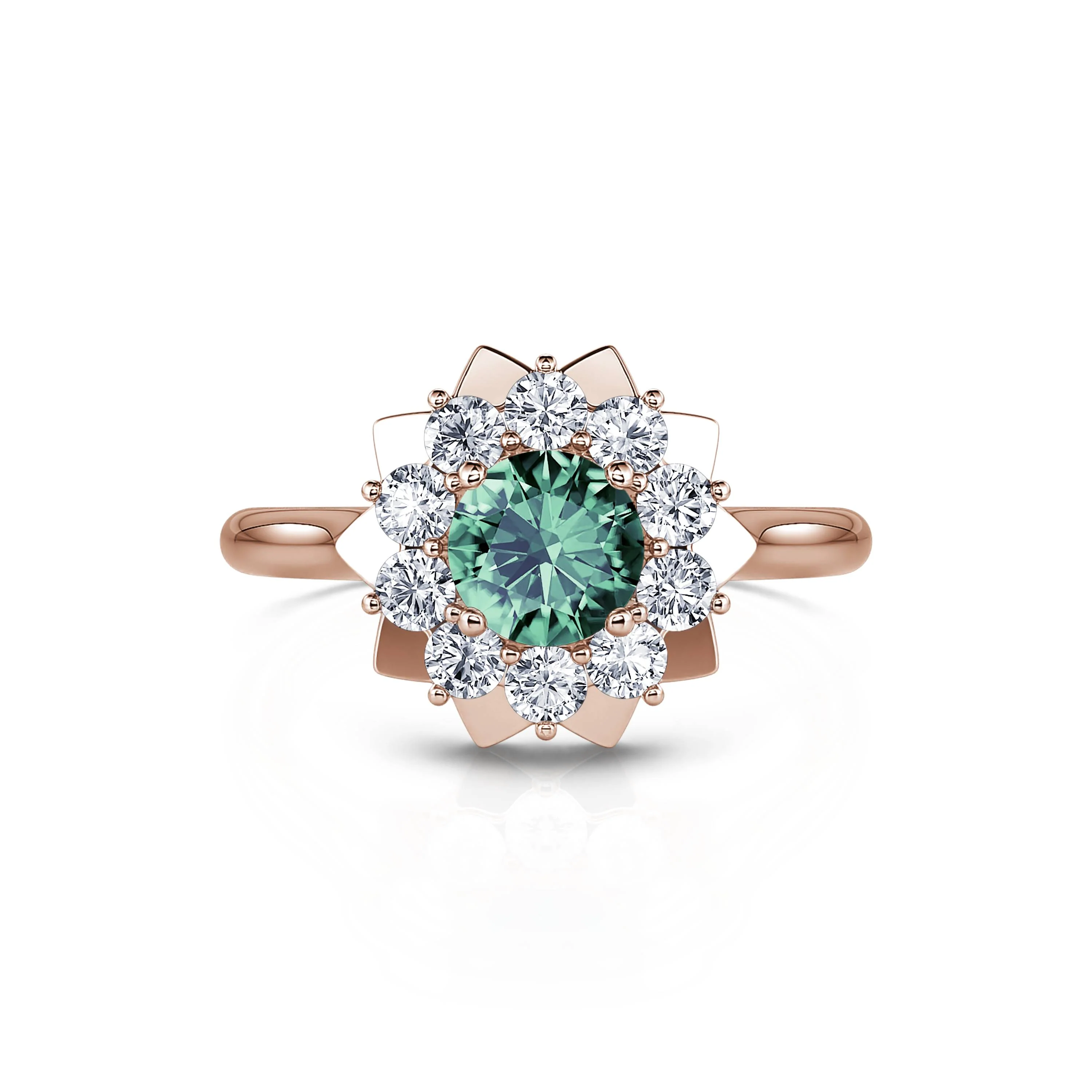 Colombine Saphir Vert